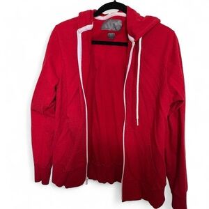 Old Navy Red Zip-Up Men's Sweater